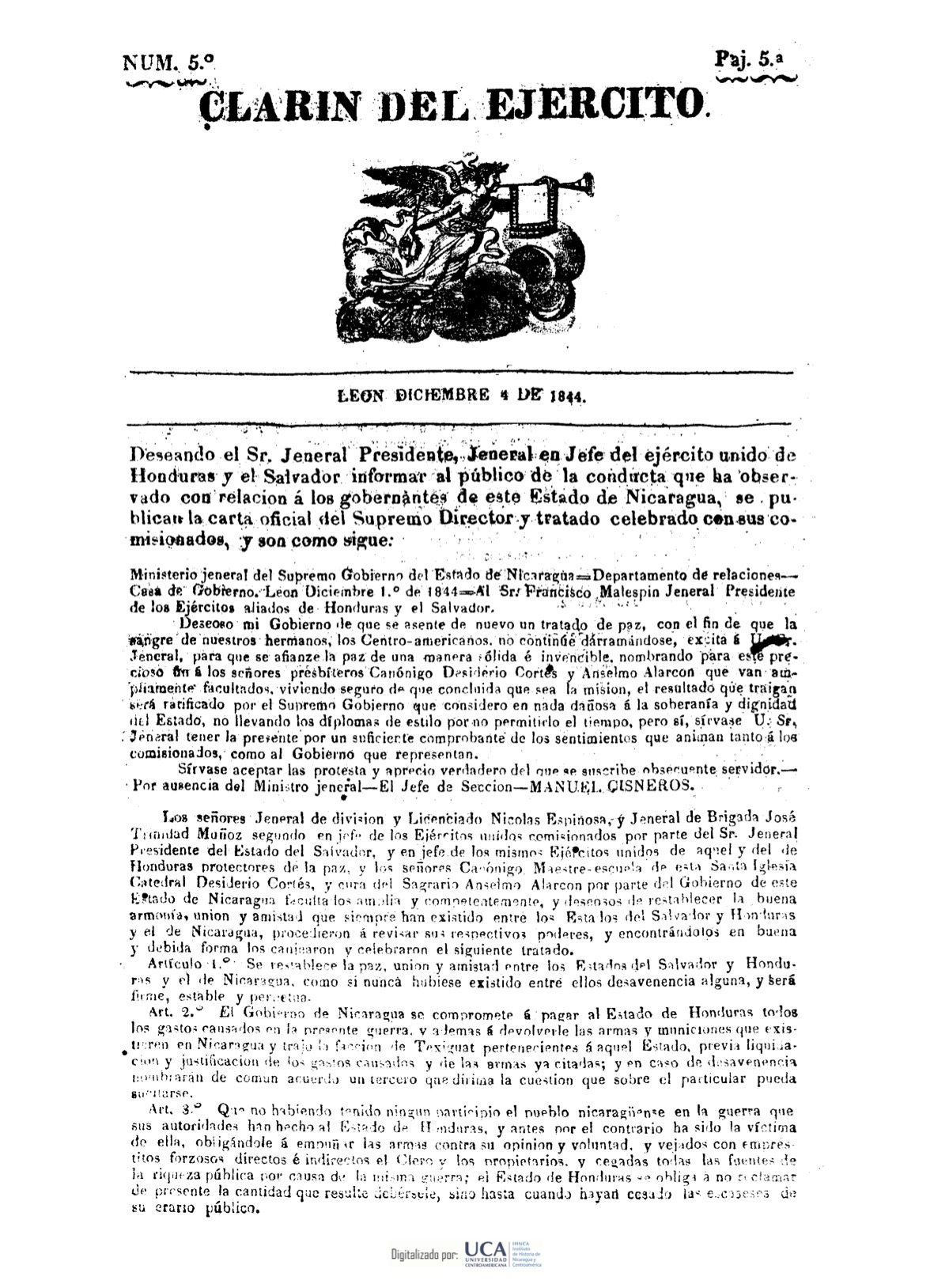 Clarín del Ejército